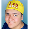 Cute Gnomes Happy Thanksgiving Themed Custom Solid Color Unisex Scrub Cap