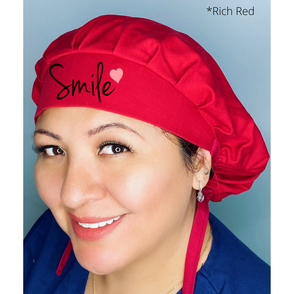 Smile Design Custom Solid Color Bouffant