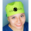 Tennis Love Themed Solid Color Ponytail