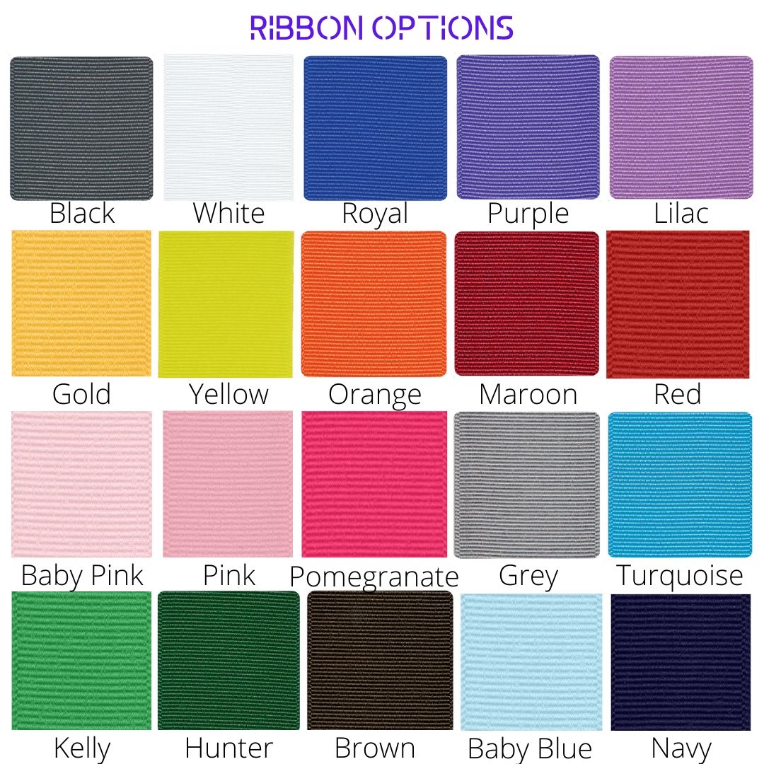 Medical Snake Symbol Caduceus on Red Medical Themed Ponytail