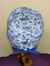 Ocean Life and Mermaids Themed Custom Solid Color Unisex Scrub Cap