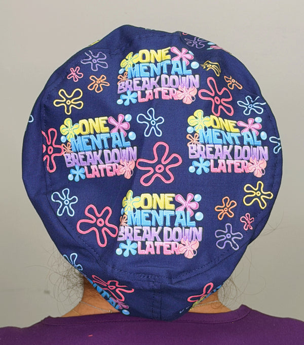 Funny One Mental Breakdown Later Solid Color Custom Euro