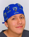 I Almost Just Died Let's Do It Again With More Weight Funny Gym Custom Solid Color Unisex Scrub Cap