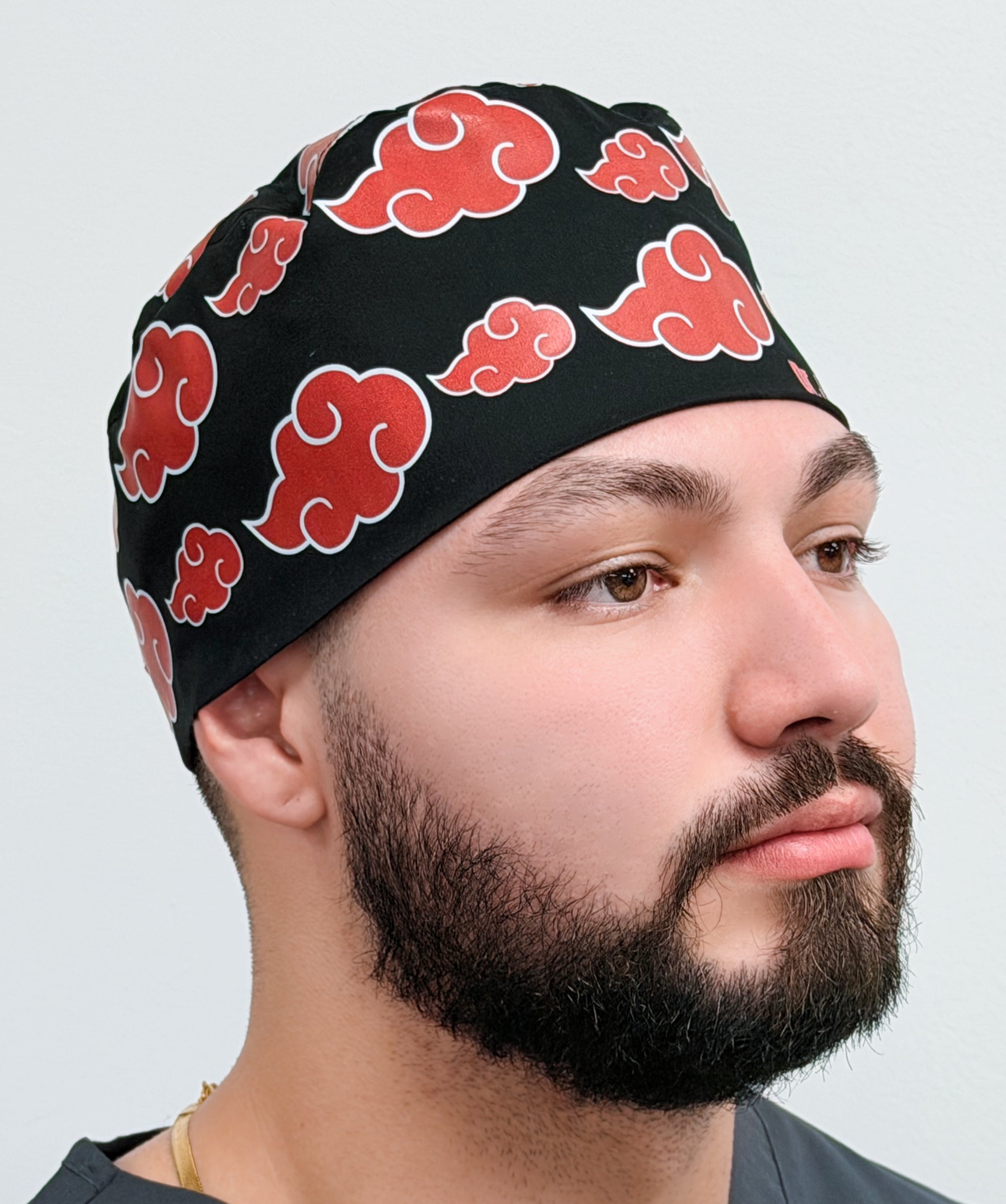 Popular Anime Symbols Custom Solid Color Unisex Scrub Cap (Copy)