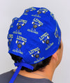 I Almost Just Died Let's Do It Again With More Weight Funny Gym Custom Solid Color Unisex Scrub Cap