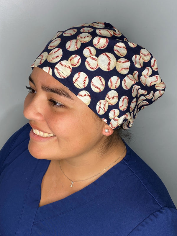 Baseballs on Navy Sport Design Euro