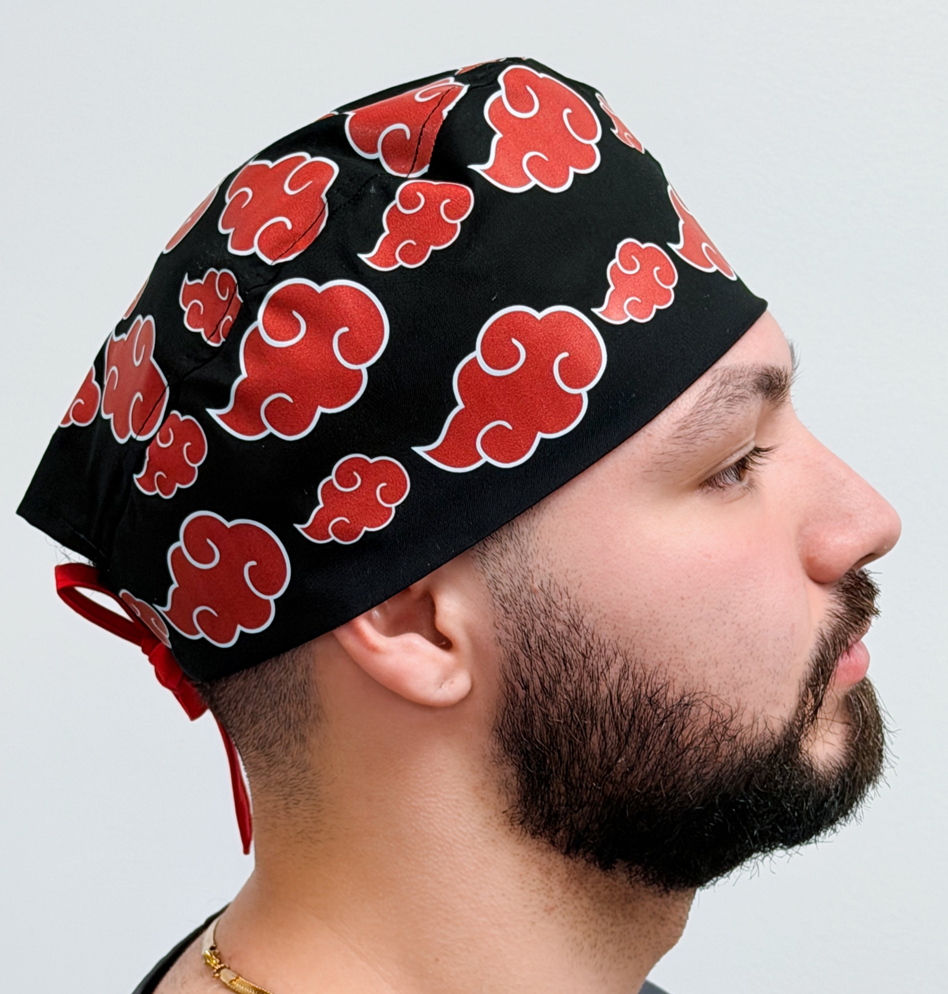 Popular Anime Symbols Custom Solid Color Unisex Scrub Cap (Copy)