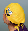 Spongebob Custom Solid Color Unisex Scrub Cap