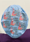 Funny Patrick Don't Touch Me I'm Sterile Solid Color Custom Euro