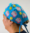 Let's Get This Bread Custom Solid Color Unisex Scrub Cap