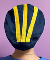 Michigan Helmet Inspired Customized Solid Color Euro Scrub Cap