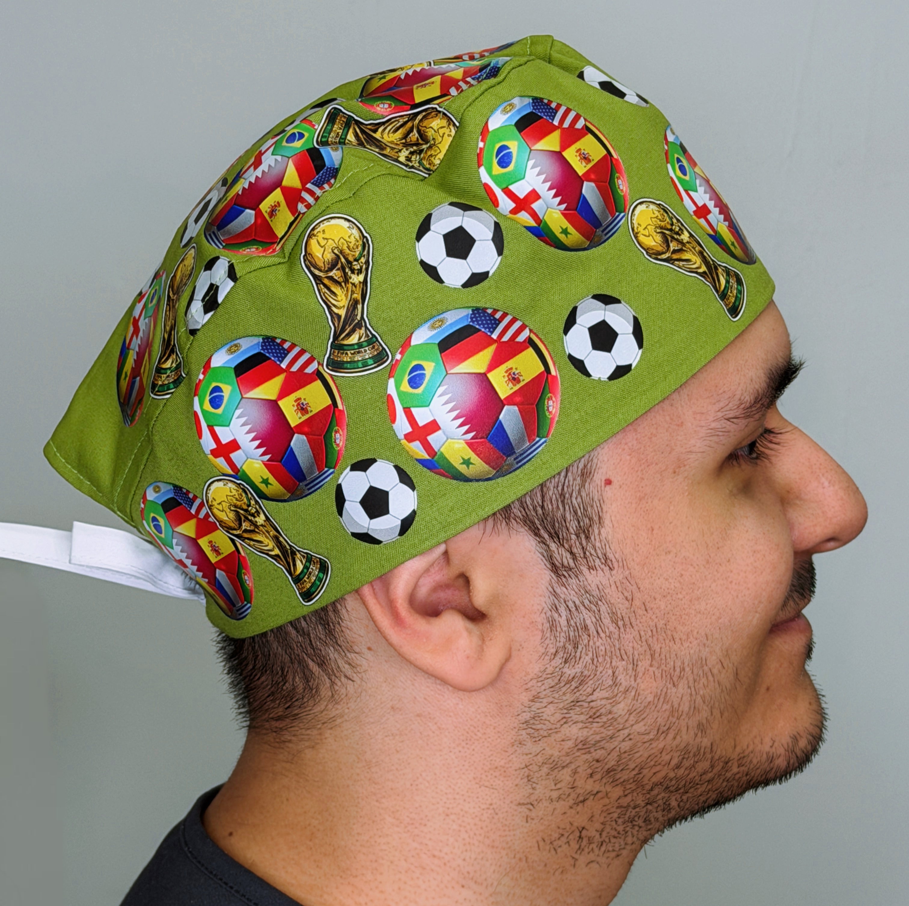 Soccer Tournament Custom Solid Color Unisex Scrub Cap