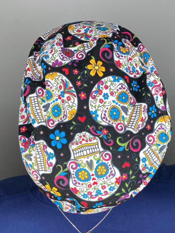 Sugar Skulls Halloween Dia de Los Muertos Holiday Themed Euro