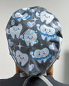 Custom Dentist Scrub Cap – Personalized Unisex Surgical Hat for Short Hair – Solid Color Medical Cap
