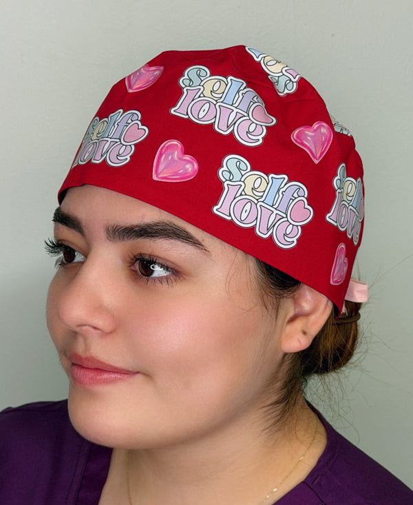 Self Love Custom Solid Color Unisex Scrub Cap