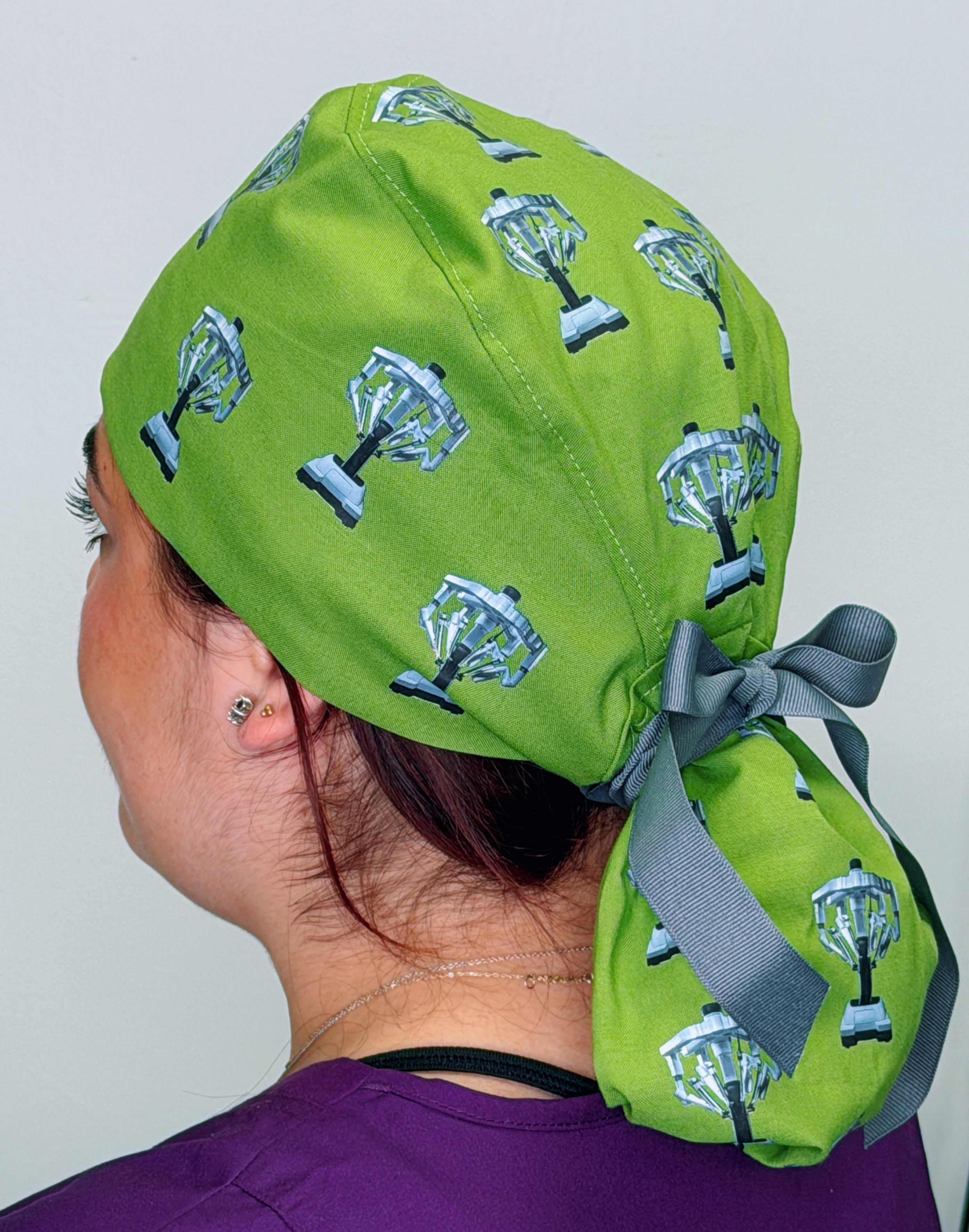 Robotic Surgery Custom Solid Color Ponytail