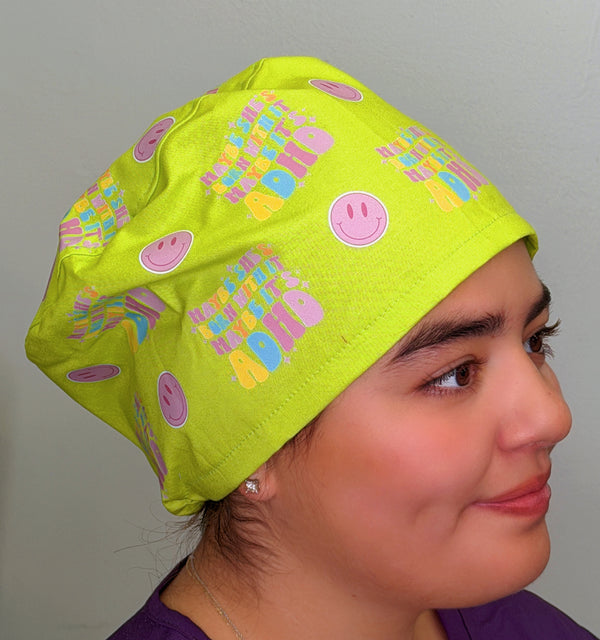 Maybe She's Born With It Maybe It's ADHD Solid Color Custom Euro