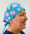 Let's Get This Bread Custom Solid Color Unisex Scrub Cap