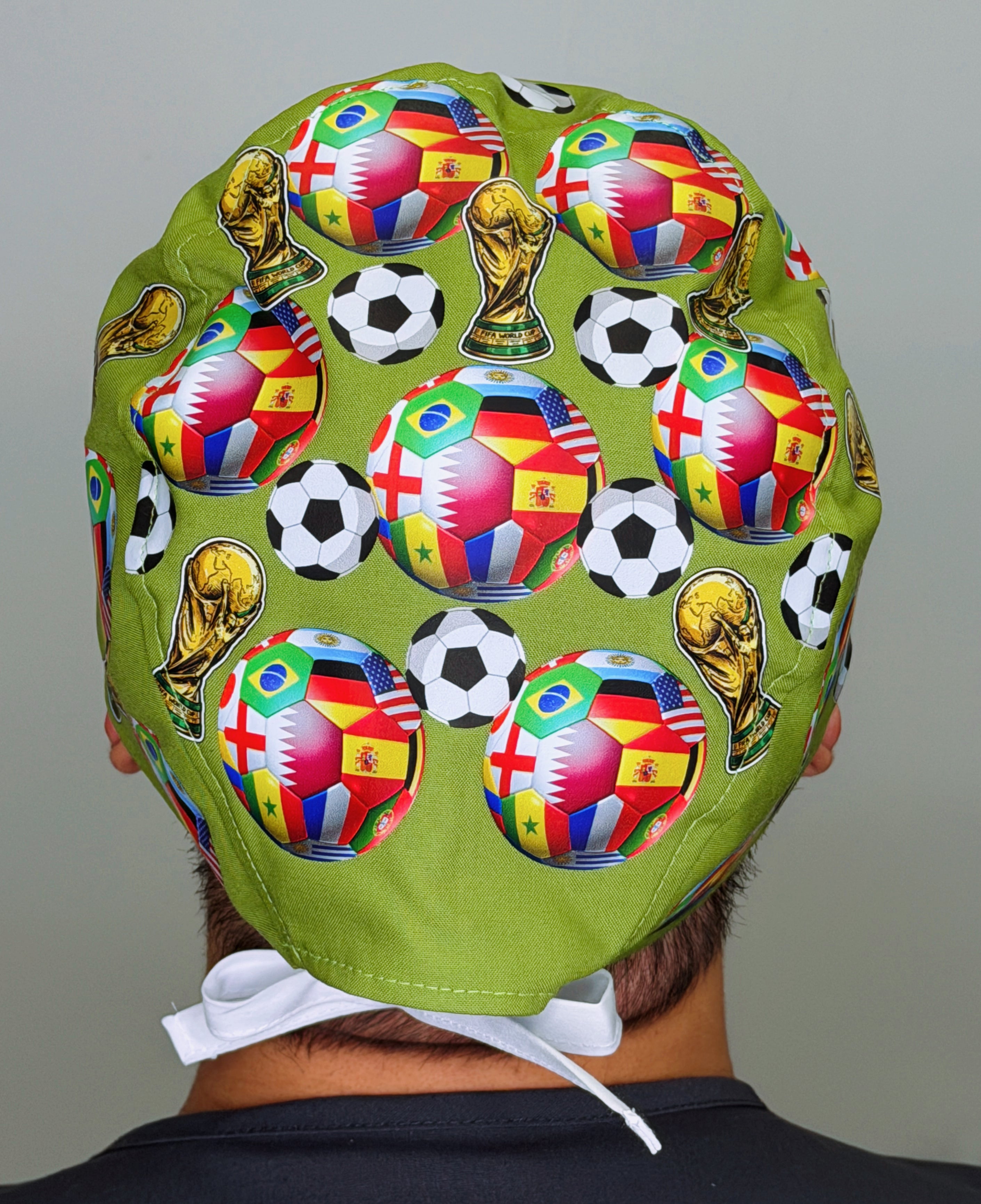 Soccer Tournament Custom Solid Color Unisex Scrub Cap