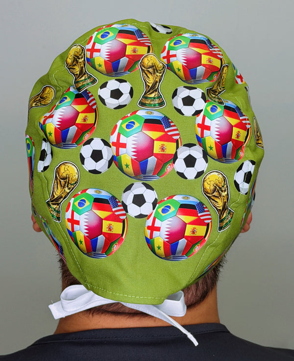 Soccer Tournament Custom Solid Color Unisex Scrub Cap