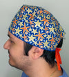 Star Fish Ocean Life Themed Funny Custom Solid Color Unisex Scrub Cap