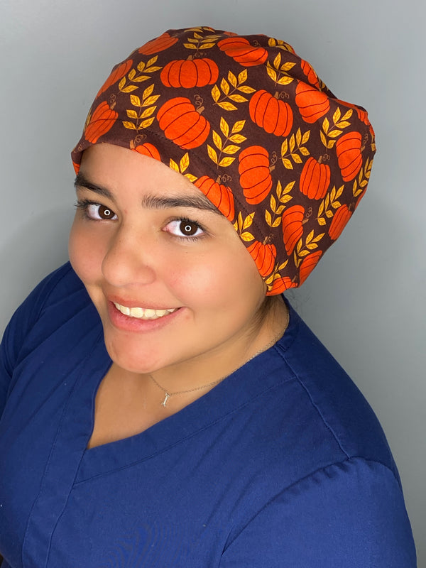 Pumpkin Fall Leaves Euro