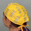 Lift Heavy Abuse Caffeine Funny Gym Custom Solid Color Unisex Scrub Cap