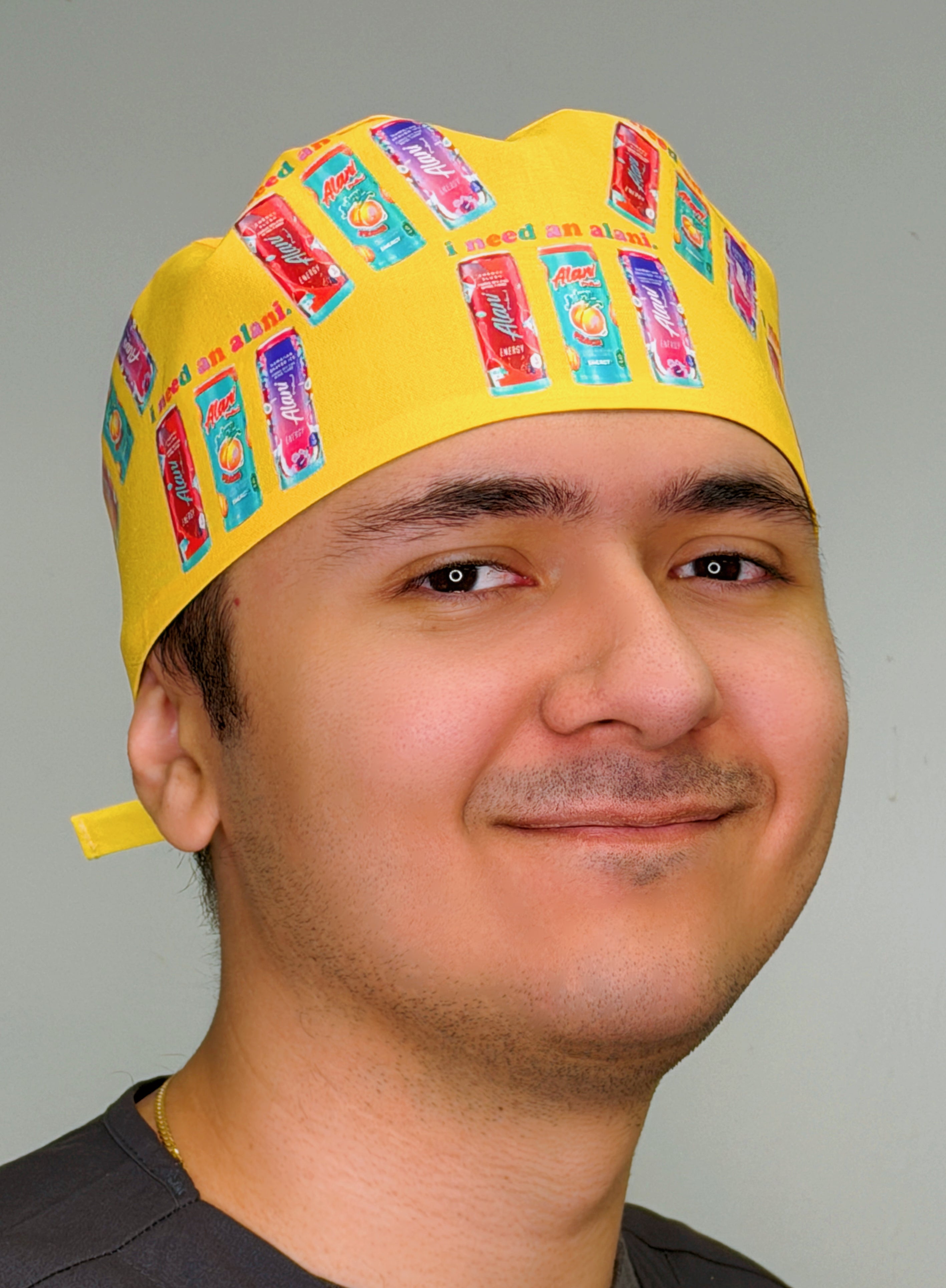 I Need An Alani Custom Solid Color Unisex Scrub Cap