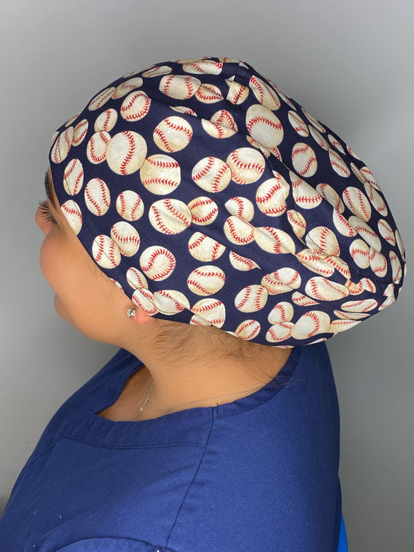 Baseballs on Navy Sport Design Euro