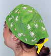 No My Ducks Are Most Definitely Not All In A Row Custom Solid Color Unisex Scrub Cap (Copy)