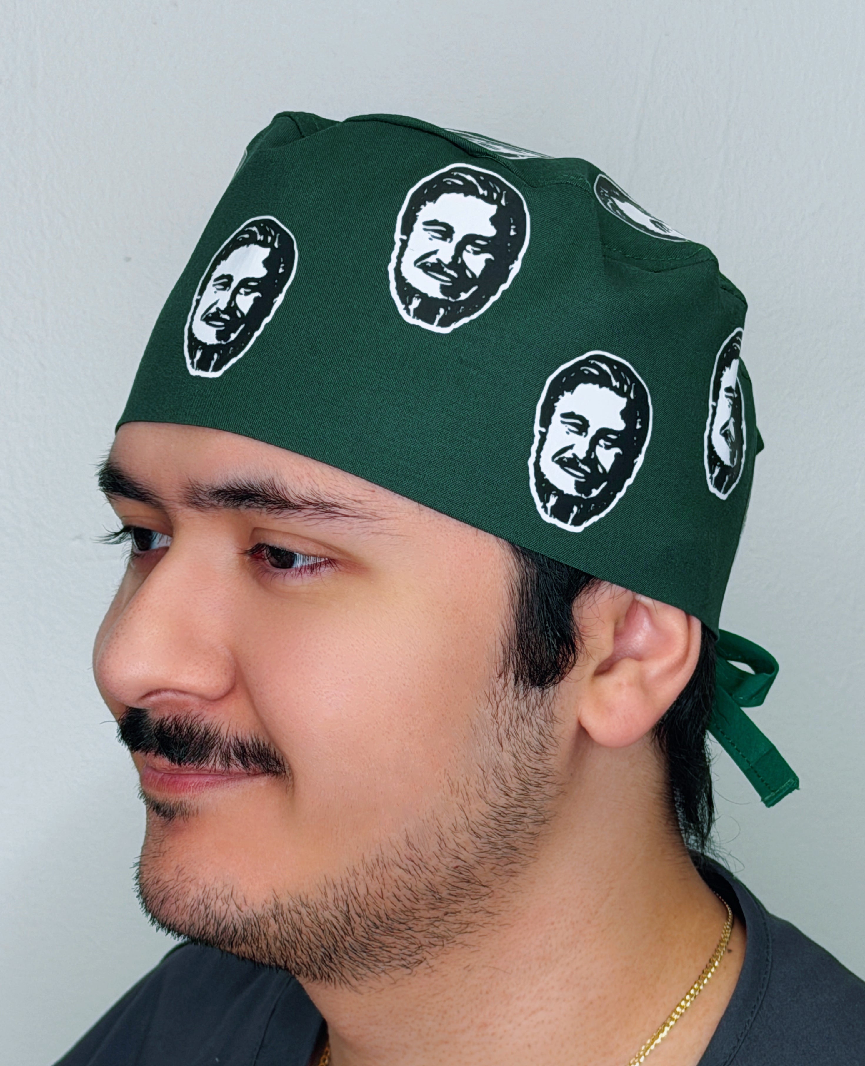 Joe Popular Restaurant Solid Color Unisex Scrub Cap