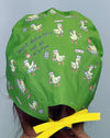 No My Ducks Are Most Definitely Not All In A Row Custom Solid Color Unisex Scrub Cap (Copy)