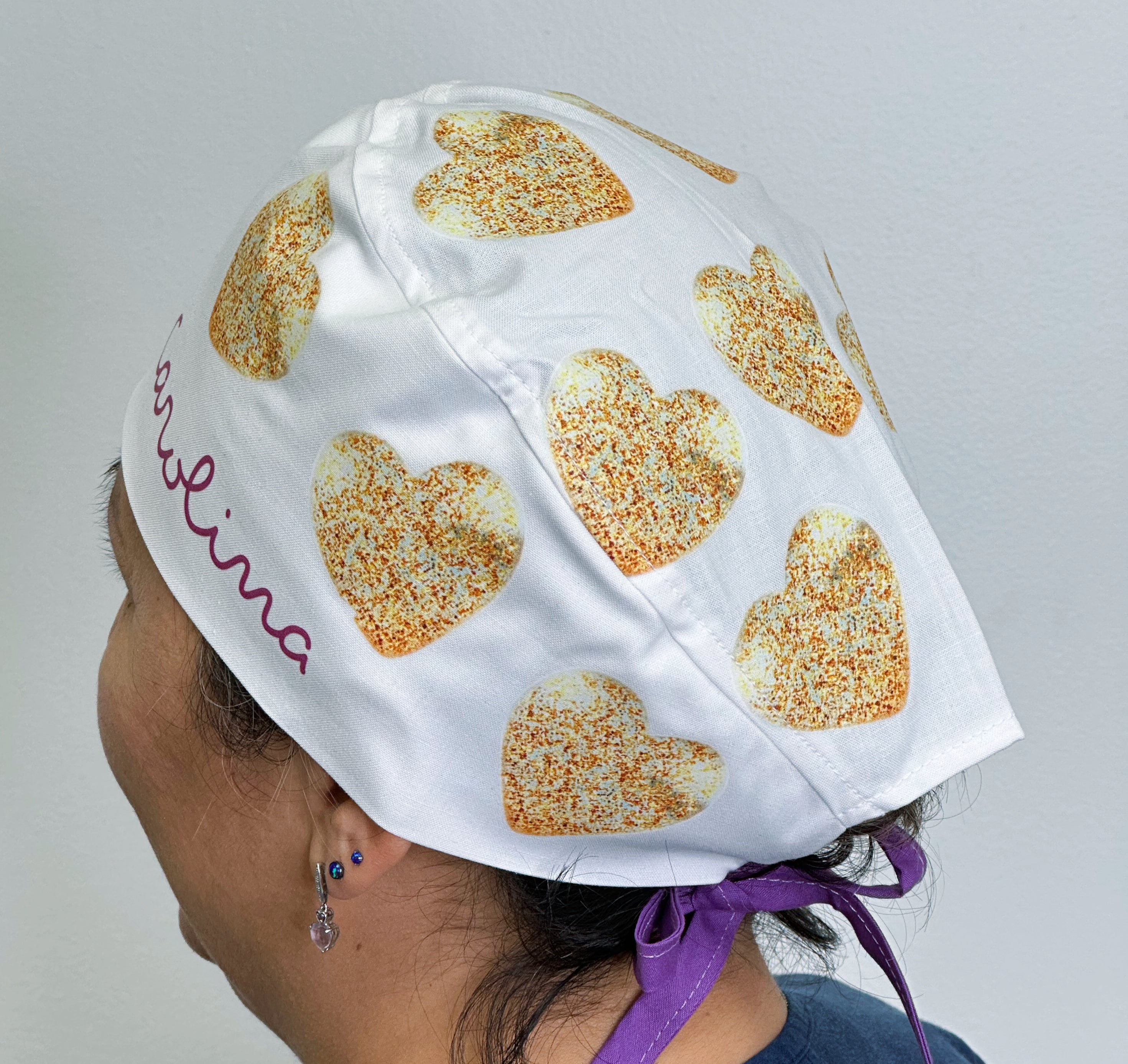 Popular TV Show Islanders Inspired Custom Solid Color Unisex Scrub Cap