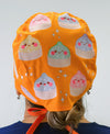 Popular Dumplings Custom Solid Color Unisex Scrub Cap