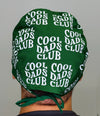 Cool Dads Club Father's Day Custom Solid Color Unisex Scrub Cap