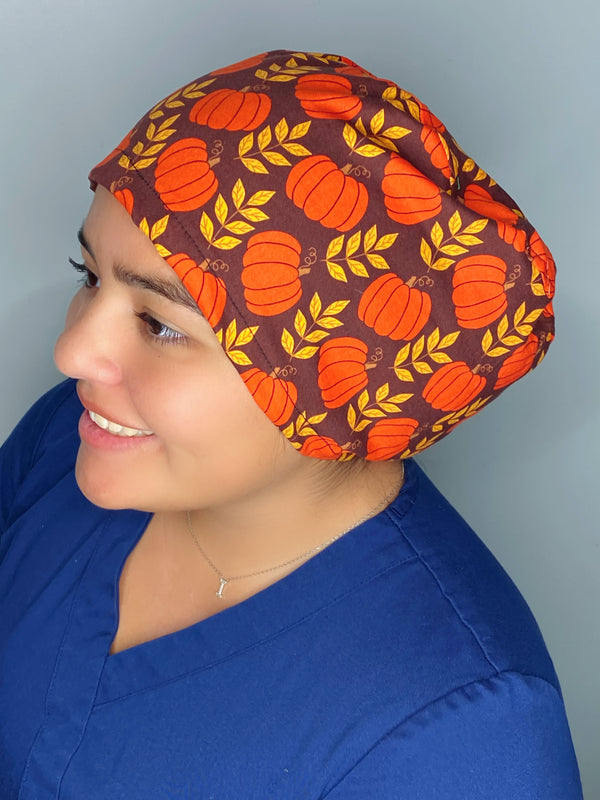 Pumpkin Fall Leaves Euro