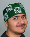 Cool Dads Club Father's Day Custom Solid Color Unisex Scrub Cap