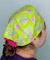 Maybe She's Born With It Maybe It's ADHD Themed Funny Custom Solid Color Unisex Scrub Cap
