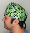 Pothos Floral Themed Funny Custom Solid Color Unisex Scrub Cap