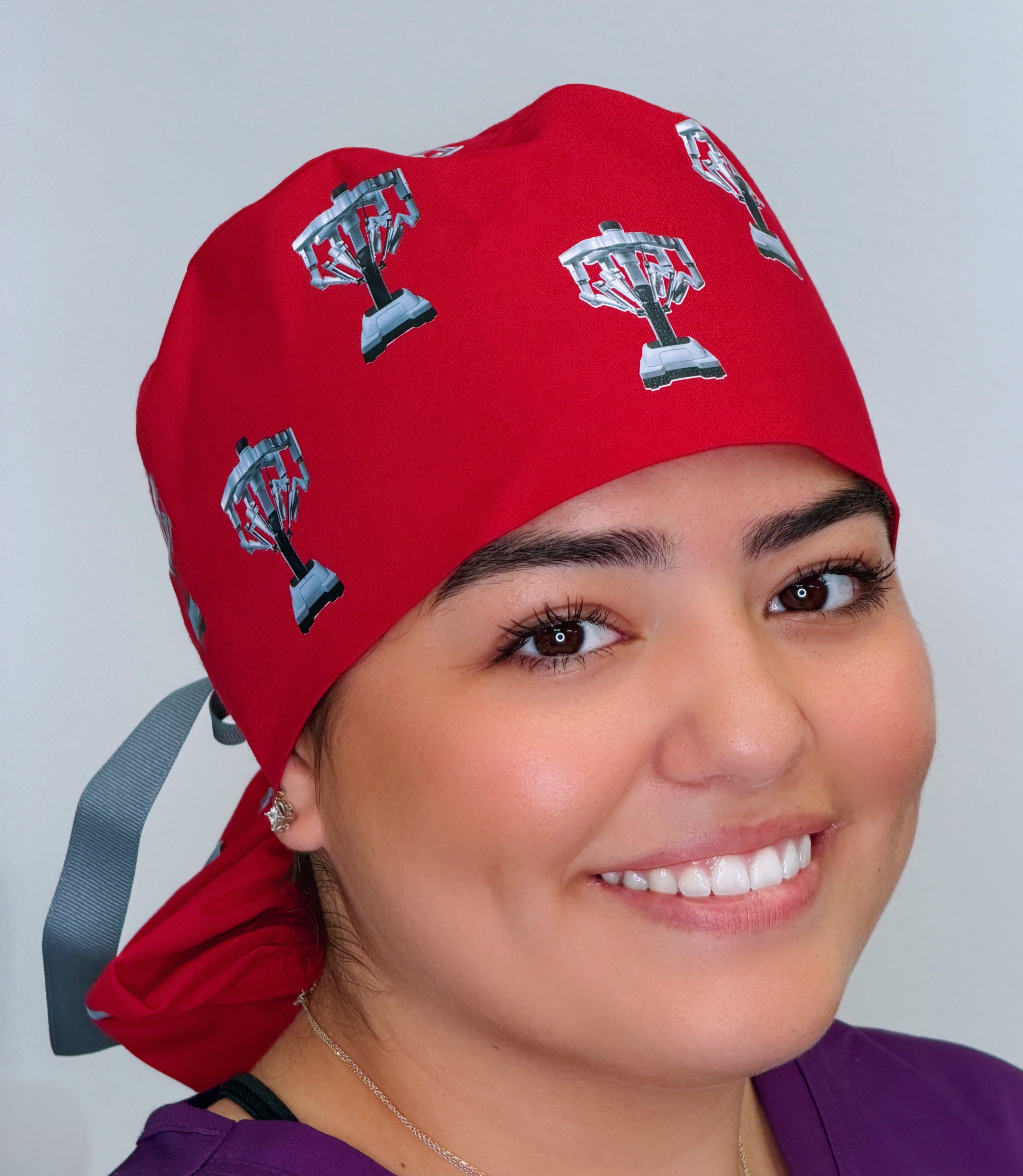Robotic Surgery Custom Solid Color Ponytail