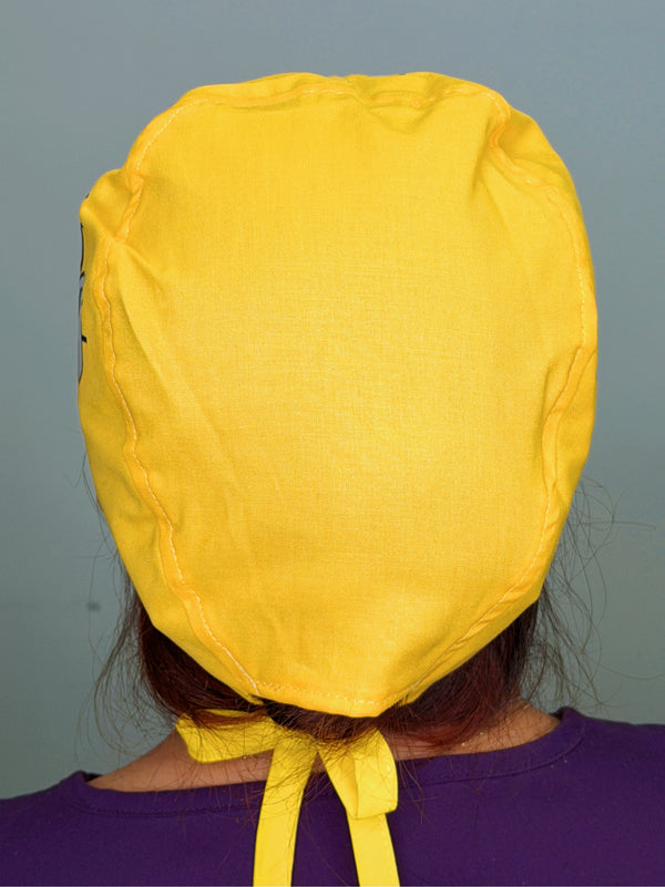 Spongebob Custom Solid Color Unisex Scrub Cap