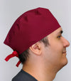 Solid Color "Garnet" Unisex Scrub Cap