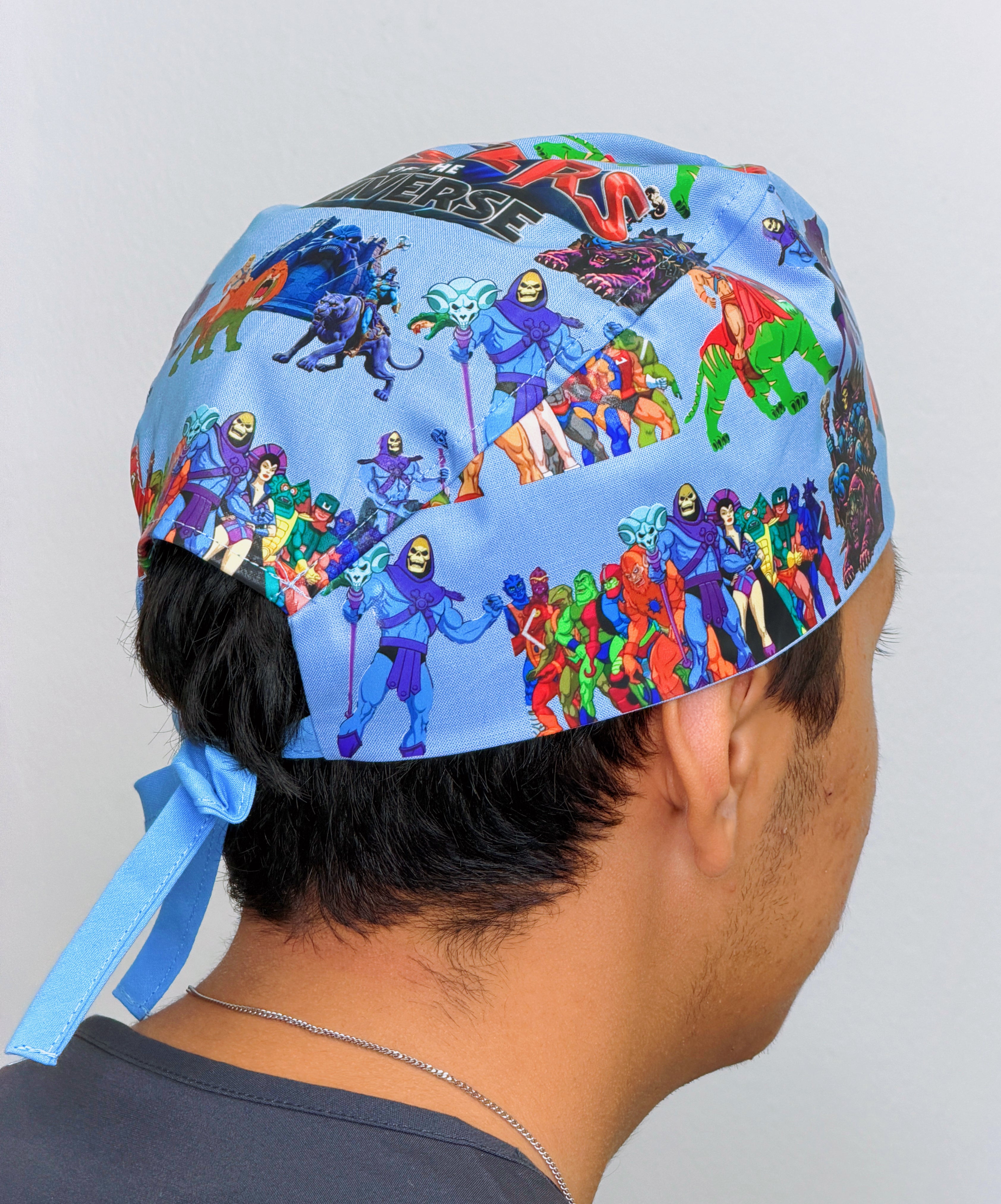 Universe Popular Animated Series Custom Solid Color Unisex Scrub Cap