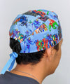 Universe Popular Animated Series Custom Solid Color Unisex Scrub Cap