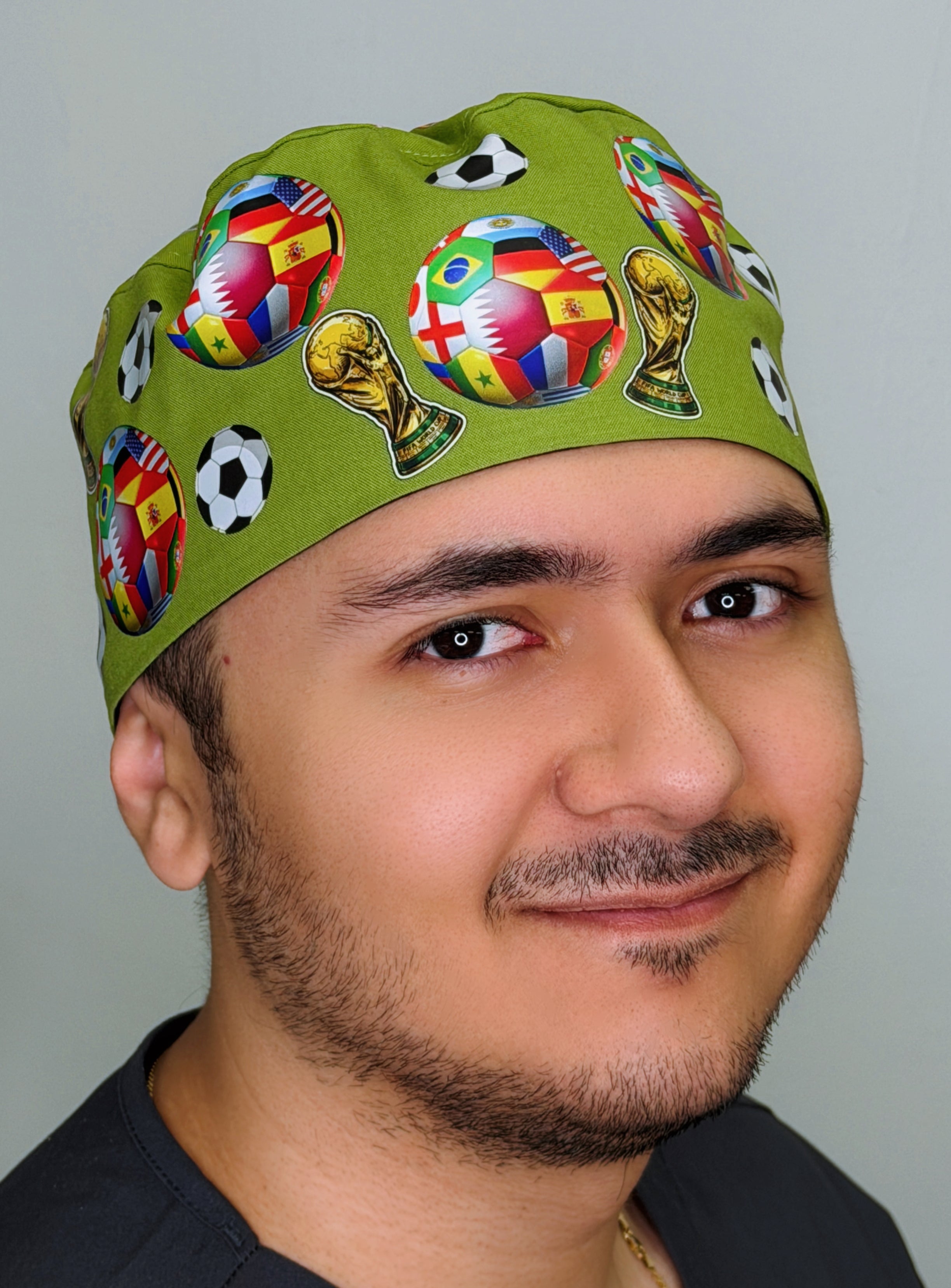 Soccer Tournament Custom Solid Color Unisex Scrub Cap