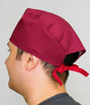 Solid Color "Garnet" Unisex Scrub Cap