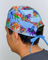 Universe Popular Animated Series Custom Solid Color Unisex Scrub Cap