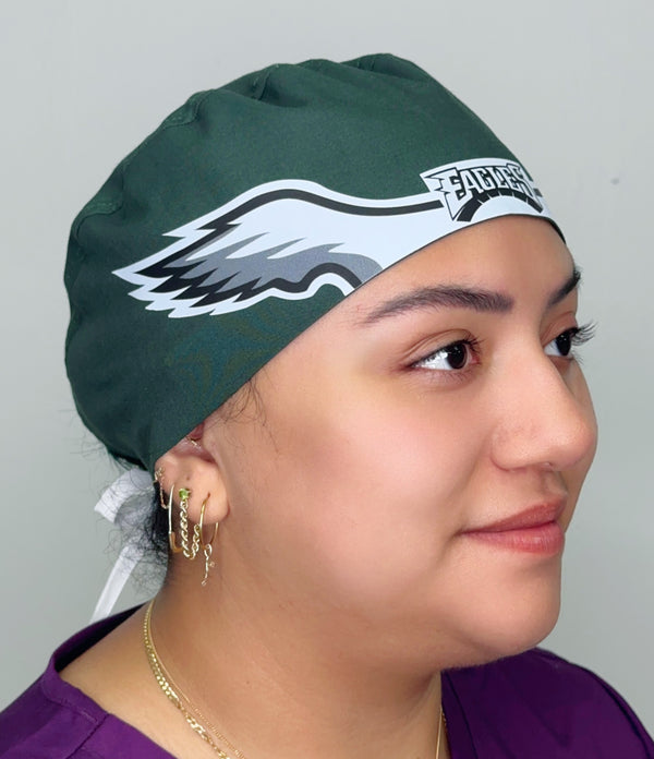 Philadelphia Helmet Inspired Customized Solid Color Scrub Cap