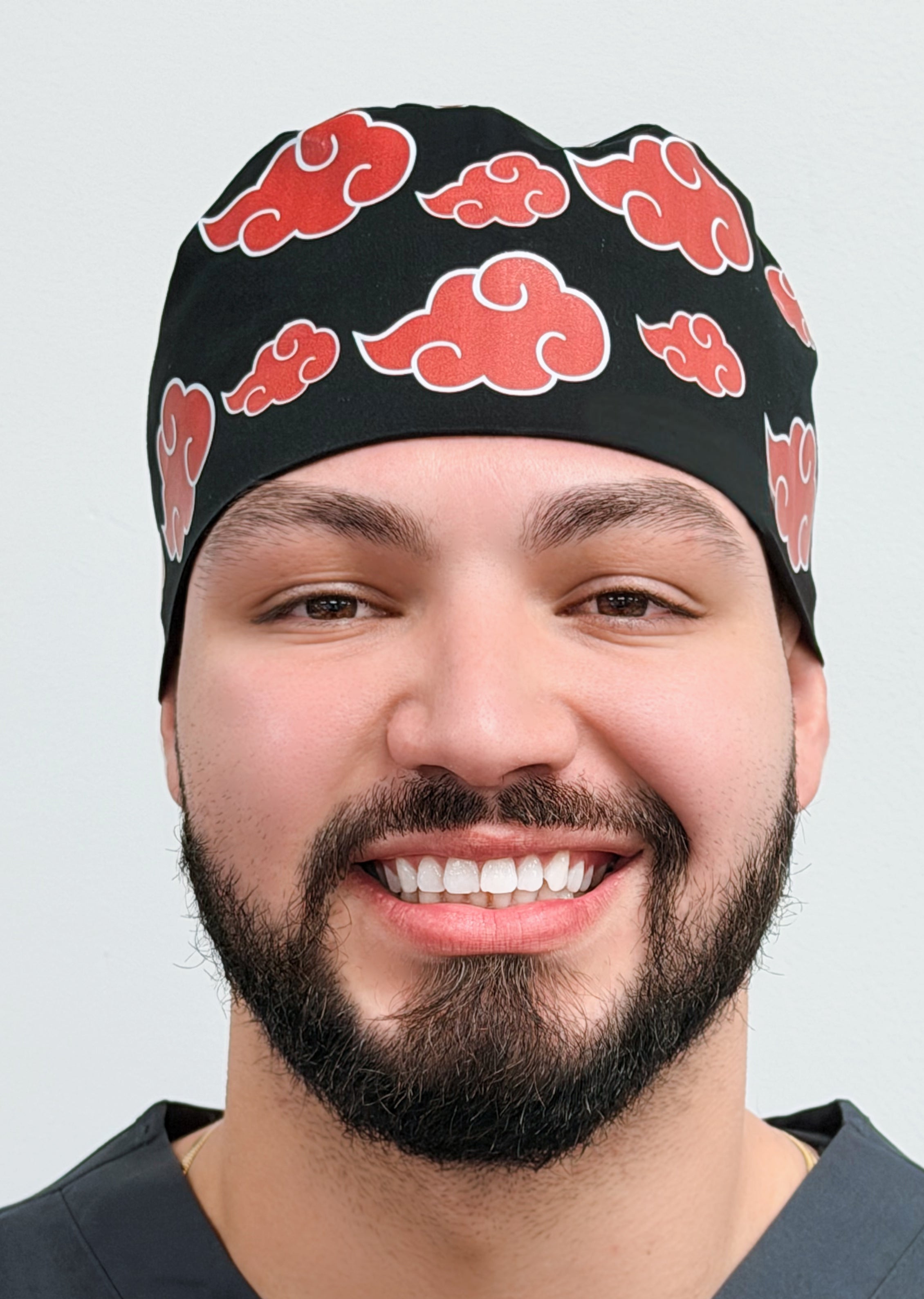 Popular Anime Symbols Custom Solid Color Unisex Scrub Cap (Copy)