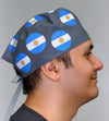 Argentina Custom Solid Color Unisex Scrub Cap